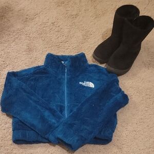 The North Face Kids Teal Fleece Jacket